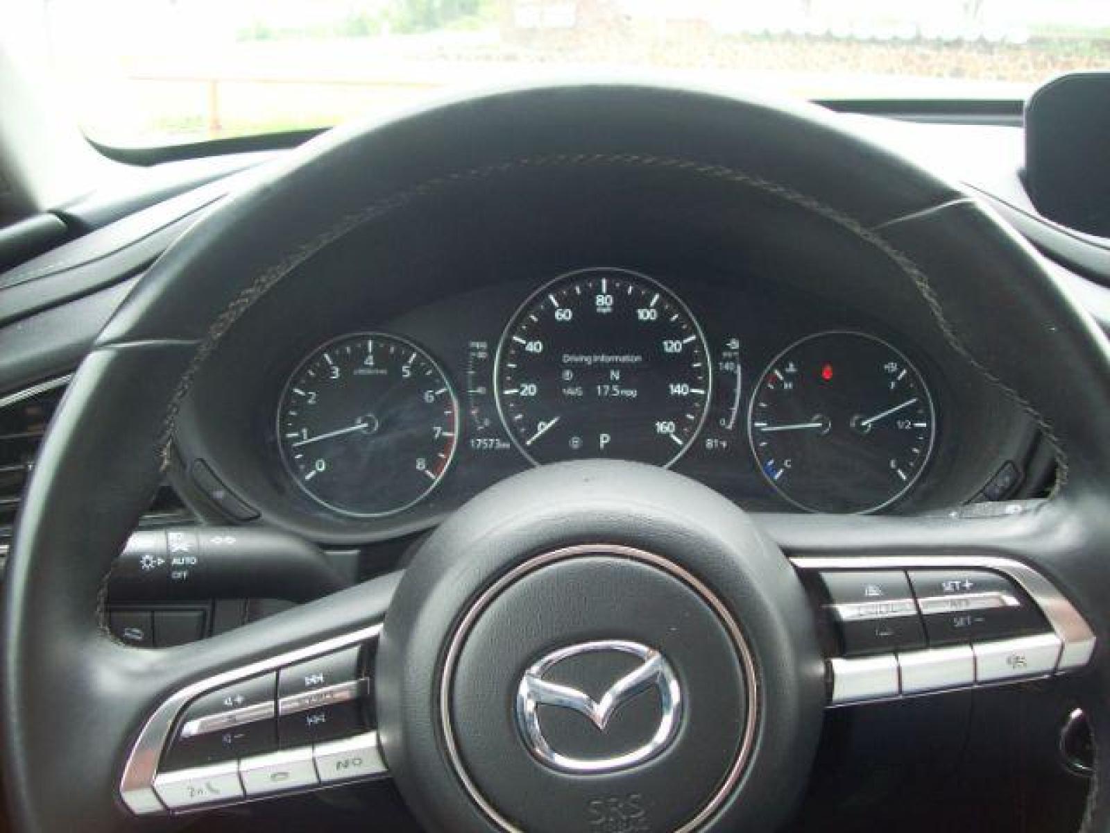 2022 Gray /Black Mazda CX-30 2.5 Turbo AWD (3MVDMBAY4NM) with an 2.5L L4 DOHC 16V TURBO engine, 6-Speed Automatic transmission, located at 605 West Oak Street, West, TX, 76691, (254) 826-5852, 31.803501, -97.098549 - Photo #7