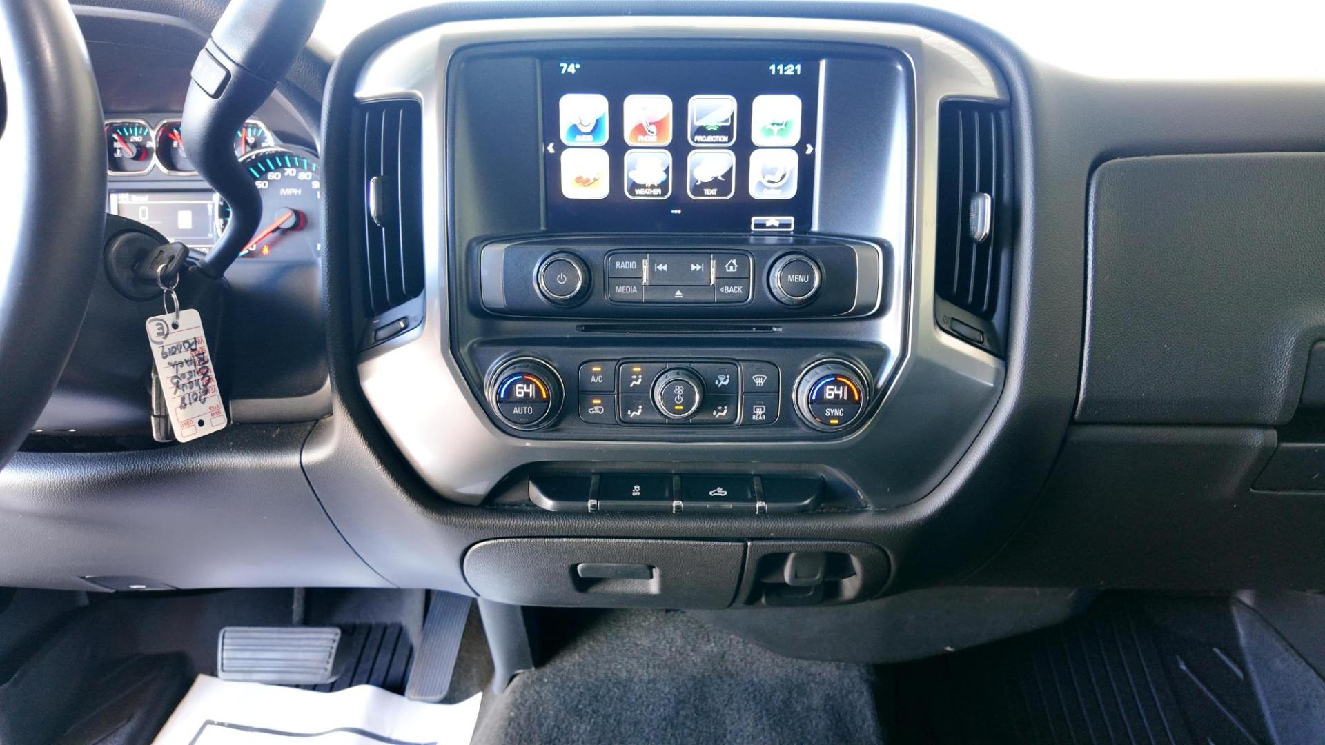 2018 Black Chevrolet Silverado1500 (3GCPCREC5JG) with an 5.3L V8 OHV 16V engine, located at 605 West Oak Street, West, TX, 76691, (254) 826-5852, 31.803501, -97.098549 - Photo#8